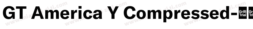 GT America Y Compressed字体转换